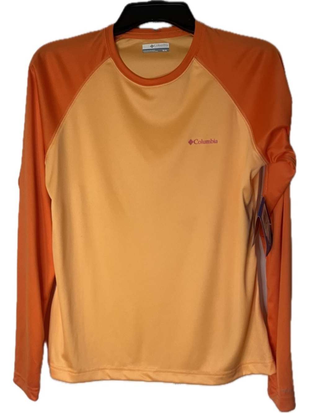 Columbia Colorblock Long Sleeve Performance Shirt